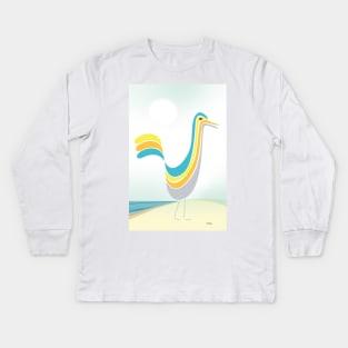 Shore Bird Kids Long Sleeve T-Shirt